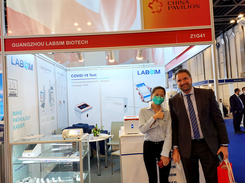【展會迴顧】藍(lán)(lan)勃生物精(jing)綵亮相2022 MEDLAB Middle East